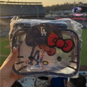 Hello Kitty LA Dodgers Clear Game Day Bag